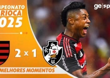 Assista aos principais lances de Flamengo 2 x 1 Vasco.