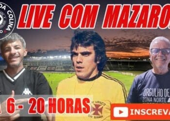 Multicampeão pelo Vasco, o ex-goleiro Mazaropi participou de uma live no canal Vascaínos da Colina; confira os destaques!