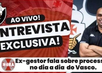 Ex-gerente administrativo das sedes da SAF, Fernando Leite esteve presente em uma live do canal A Hora do Vasco; confira.