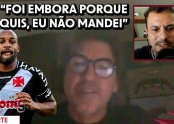 Ricardo Sá Pinto recorda confronto com Fellipe Bastos durante seu tempo no Vasco; assista ao vídeo.