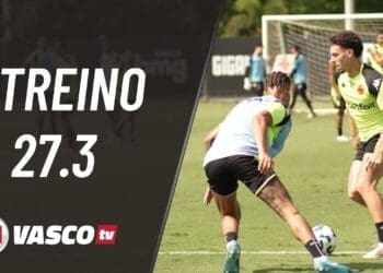 VascoTV exibe imagens do treino realizado nesta quinta-feira no CT Moacyr Barbosa; confira!