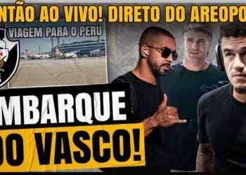 Confira o vídeo do embarque da equipe do Vasco rumo ao Peru, além da entrevista com Pedrinho.
