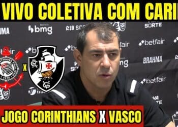 Assista à coletiva de imprensa de Fábio Carille após a partida Corinthians 3 x 0 Vasco.