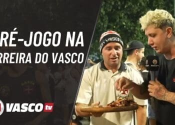 VascoTV exibe a atmosfera na Barreira do Vasco antes do confronto com o Puerto Cabello; confira