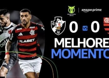Confira os melhores lances de Vasco 0 x 0 Flamengo.