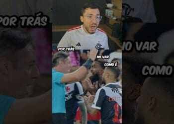 Assista à dublagem dos momentos do Vasco contra o Flamengo.
