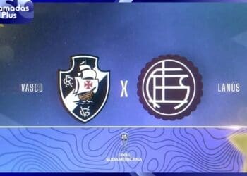 Confira a chamada do SBT para Vasco x Lanús.