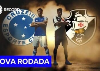 Confira a chamada da Record TV para Cruzeiro vs. Vasco.