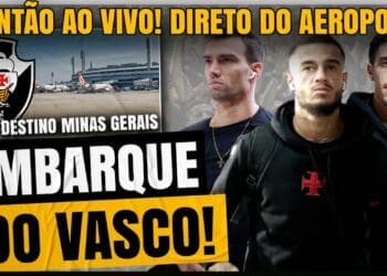 Acompanhe o embarque do Vasco em direção a Uberlândia para a partida contra o Cruzeiro.