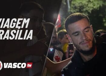 VascoTV revela os detalhes da viagem do elenco para Brasília; confira.