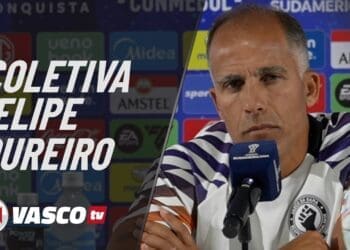 Confira a coletiva do técnico Felipe após Puerto Cabello 4 x 1 Vasco.
