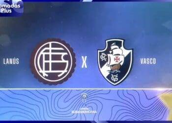 Assista à chamada do SBT para Lanús x Vasco.