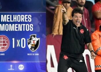 Confira os destaques do jogo Lanús 1 x 0 Vasco.
