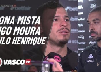 Confira as entrevistas de Hugo Moura e Paulo Henrique na zona mista após a partida Vasco 3 x 0 Fortaleza.