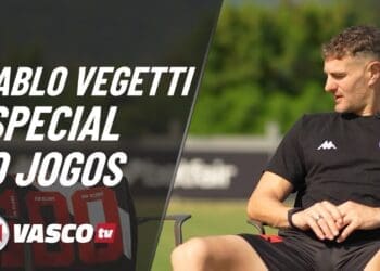 VascoTV lança vídeo em celebração aos 100 jogos de Vegetti; confira