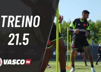 VascoTV revela clipes do treino desta quarta-feira no CT Moacyr Barbosa; assista ao vídeo