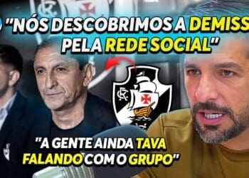 Emiliano Díaz recorda a saída do Vasco: ‘Nosso conhecimento da demissão veio pelas redes sociais’
