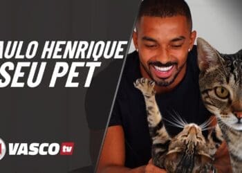 VascoTV apresenta o adorável gato Jake do lateral Paulo Henrique; confira.
