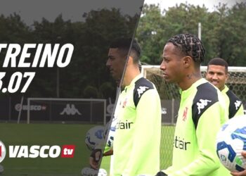VascoTV revela clipes do treinamento realizado na quinta-feira no CT Moacyr Barbosa; assista ao vídeo.