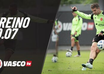 VascoTV exibe momentos do treinamento realizado nesta quarta-feira no CT Moacyr Barbosa; confira o vídeo