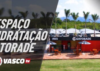 Vasco lança o Espaço Hidratação Gatorade no CT Moacyr Barbosa; assista ao vídeo da VascoTV