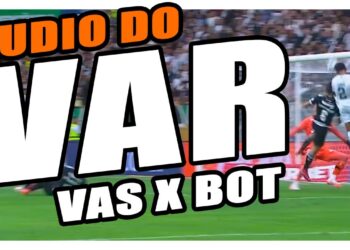 CBF divulga gravação do VAR em jogada do Vasco 0 x 2 Botafogo; assista ao vídeo.