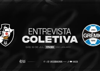 Confira a coletiva de imprensa com Fernando Diniz após o empate entre Vasco e Grêmio, que terminou 1 a 1.