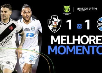 Veja os destaques do jogo Vasco 1 x 1 Grêmio.