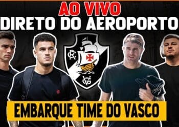 Acompanhe o embarque do Vasco para Curitiba, onde enfrentarão o Athletico-PR.