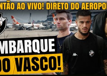 Acompanhe o embarque do Vasco para Maceió, onde enfrentará o CSA.