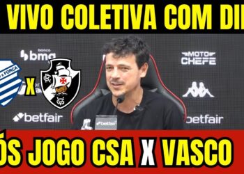 Confira a coletiva de imprensa de Fernando Diniz após o empate entre CSA e Vasco por 0 a 0.