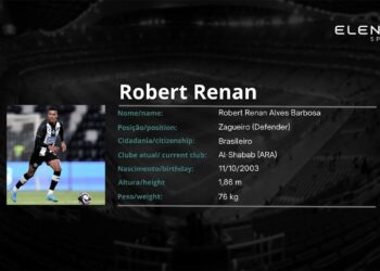 Acompanhe os destaques do defensor Robert Renan, do Zenit, cogitado para o Vasco.