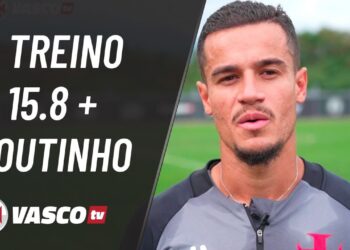 VascoTV exibe clipes do treinamento de sexta-feira e entrevista com Coutinho; assista ao vídeo.