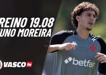 VascoTV exibe clipes do treinamento de hoje e bate-papo com Nuno Moreira; assista ao vídeo