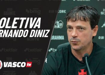 VascoTV exibe a coletiva completa de Diniz após Juventude 2 x 0 Vasco.