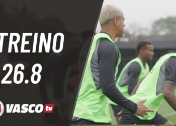 VascoTV mostra vídeo do treino desta 3ª-feira; confira!