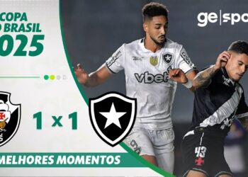 Vasco 1 x 1 Botafogo: melhores momentos do clássico carioca
