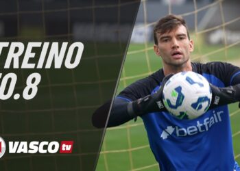 VascoTV mostra trechos do treino deste sábado no CT Moacyr Barbosa.