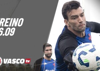 VascoTV mostra trechos do treino deste sábado: vídeo disponível.