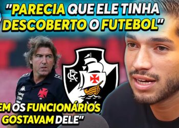 Andrey comenta sobre a passagem de Ricardo Sá Pinto pelo Vasco.