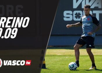VascoTV mostra trechos do treino desta 3ª-feira no CT Moacyr Barbosa