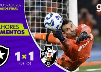 Melhores momentos: Botafogo 1 (3) x (5) 1 Vasco