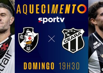 Pré-jogo: Vasco x Ceará na tela do sportv.