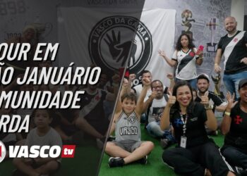 VascoTV mostra tour na Colina para a comunidade surda.