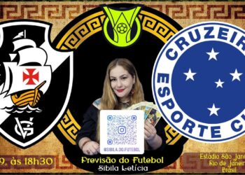 Vasco e Cruzeiro, símbolos de clubes de futebol brasileiros.