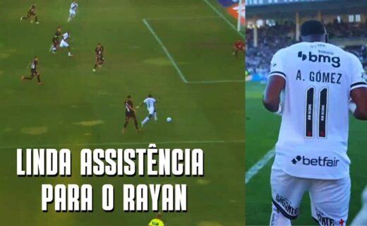 Goleiro do Vasco em ação durante partida.