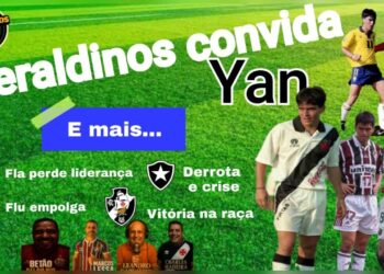 Geraldo vivendo futebol em campo.