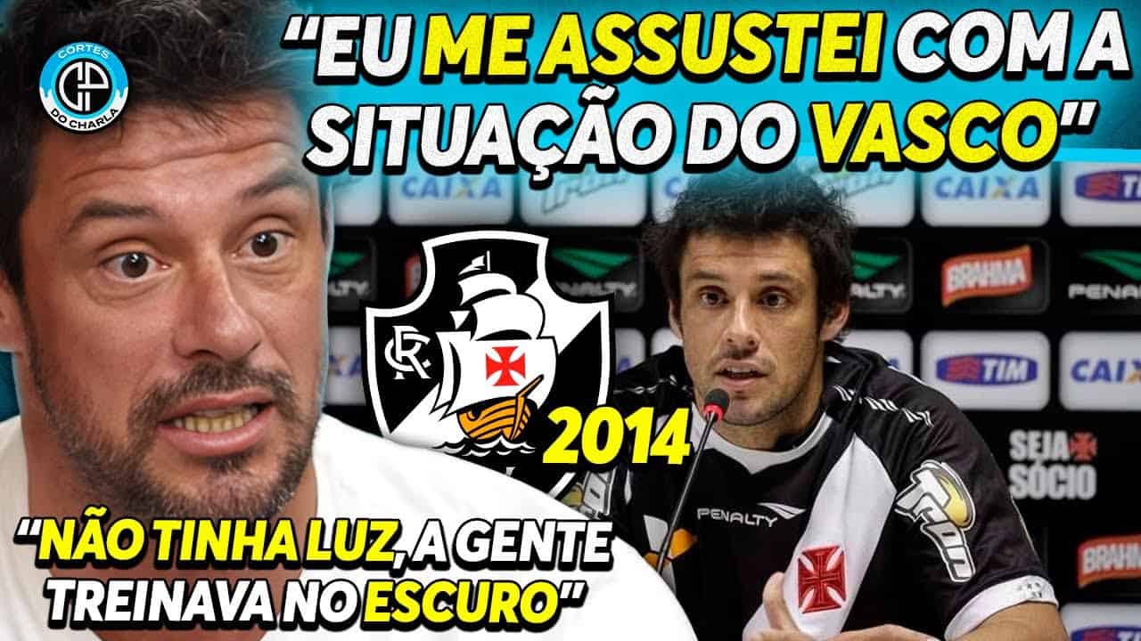UE ME ASSUSTEI COM A SITUAÇÃO DO VASCO.