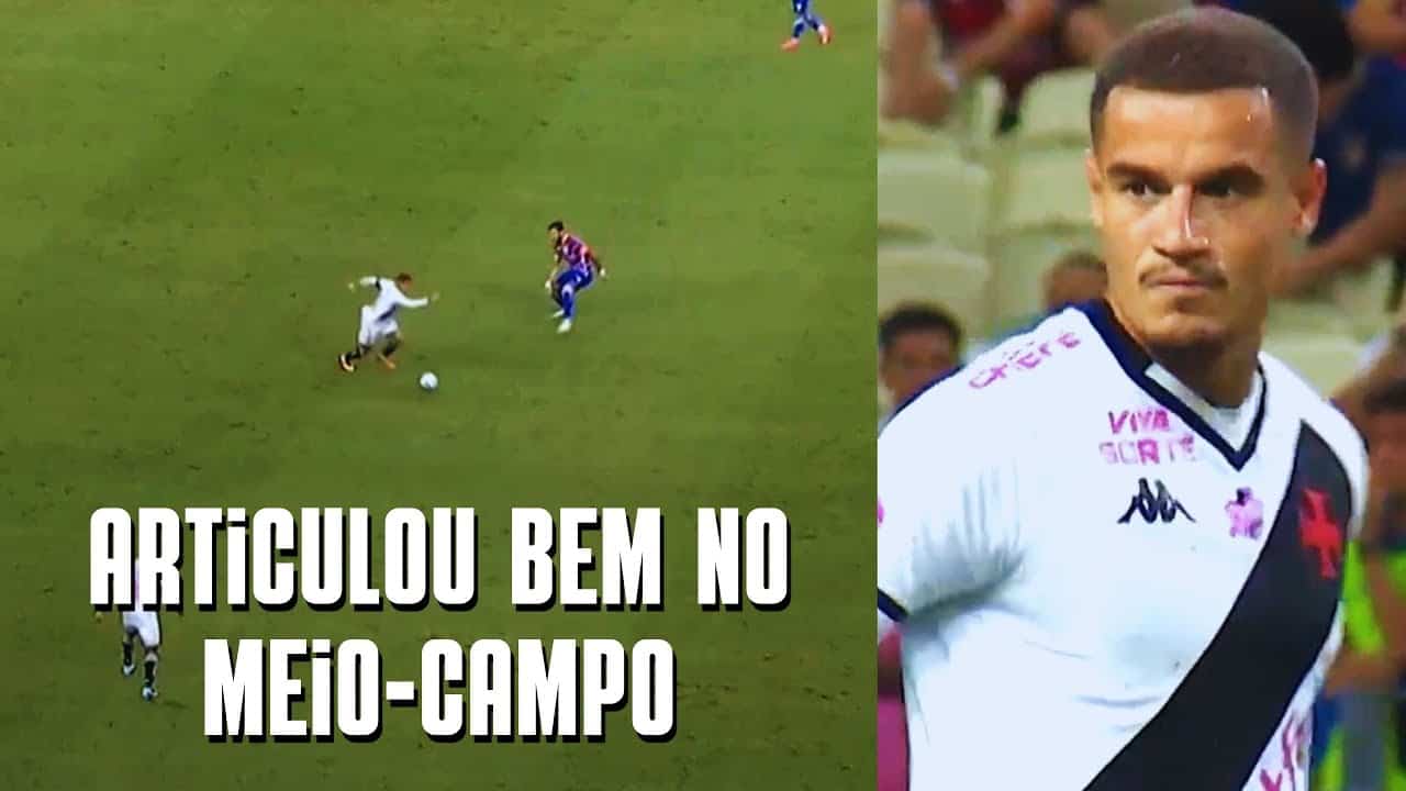Imagem de jogo de futebol no meio-campo com jogadores em ação.
