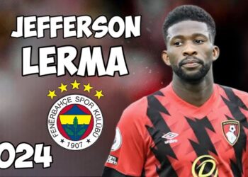 Jefferson Lerma jogador do Vasco, camisa vermelha com detalhes pretos.